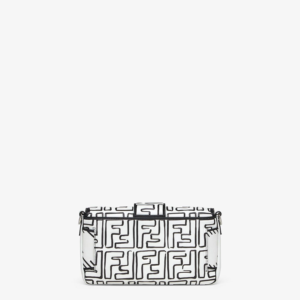 Fendi Baguette Roma Joshua Vides Nappa Leather Bag 7VA472 AD62 F0DVU - Photo-4