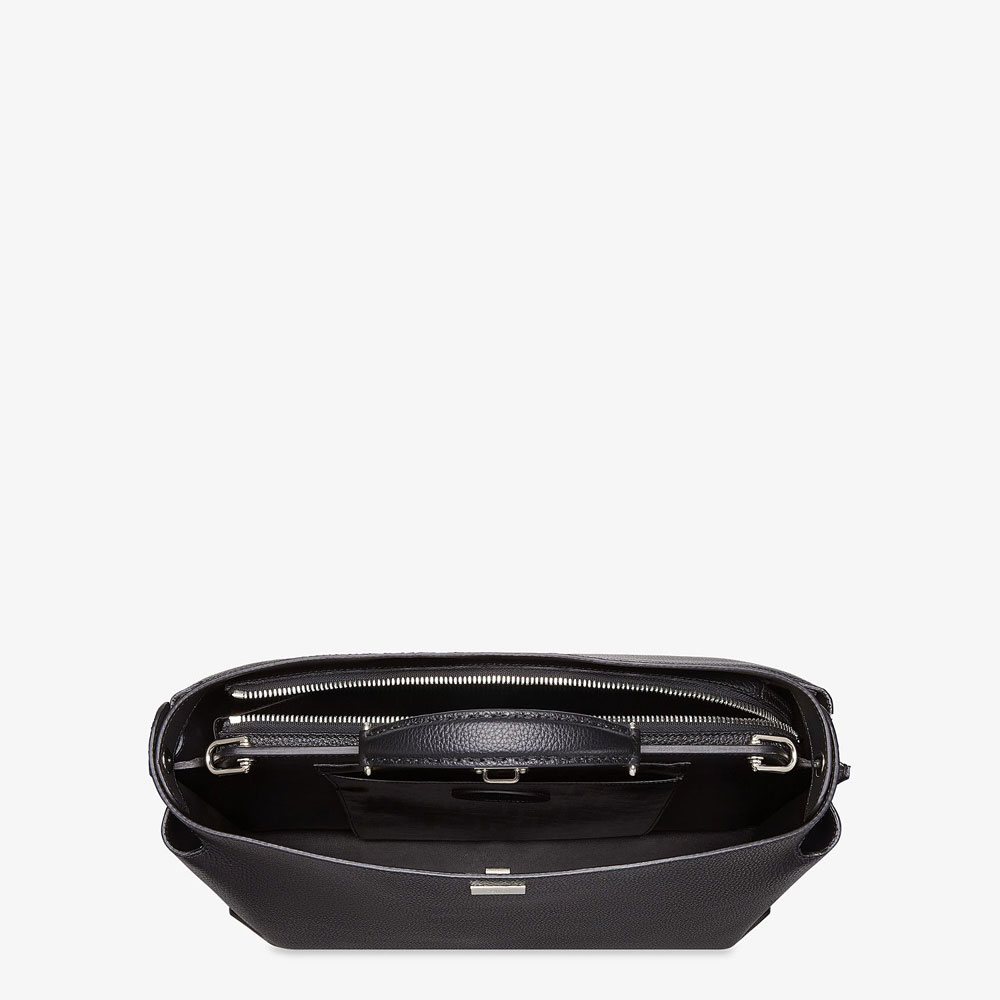 Fendi Peekaboo Essential Black Leather Bag 7VA476 A91A F0GXN - Photo-4