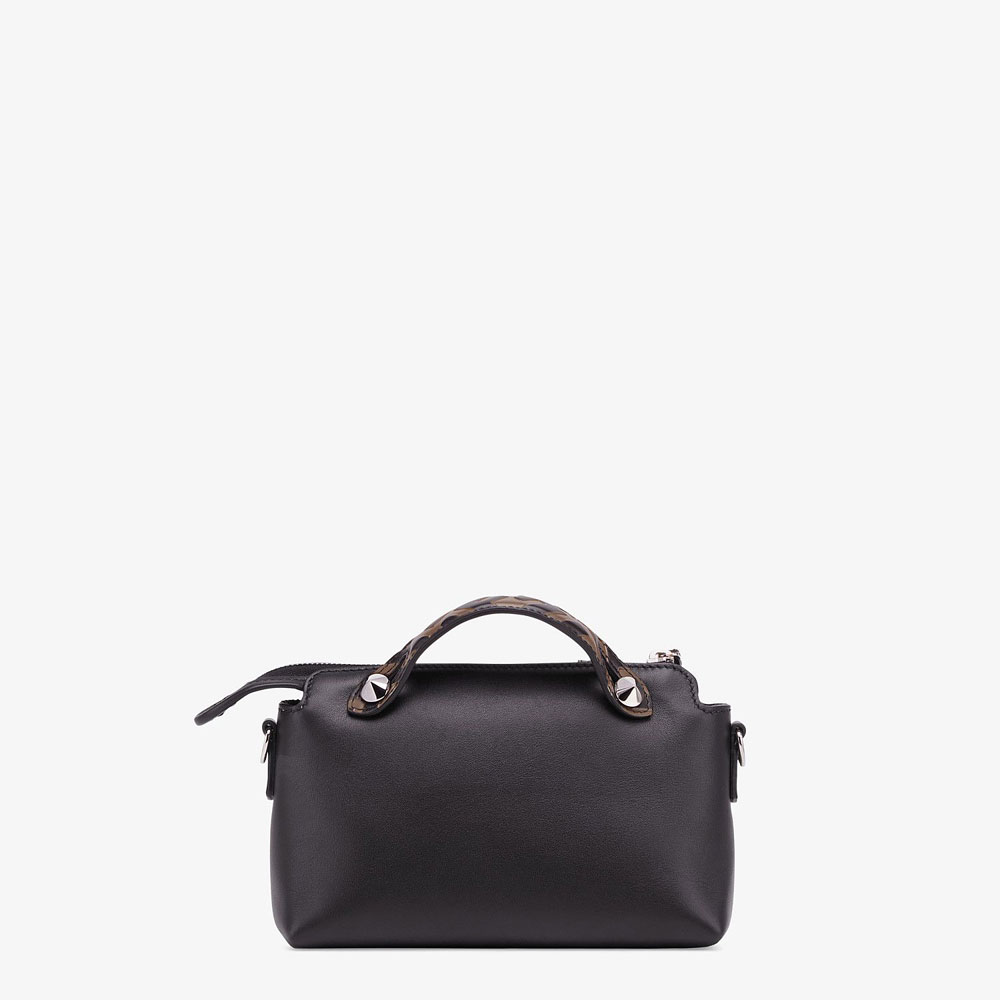 Fendi By The Way Mini Small Black Leather Boston Bag 8BL145 A6CO F147M - Photo-3