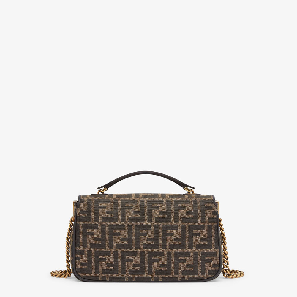 Fendi Baguette Chain Midi Jacquard FF bag 8BR793AKBZF1EM3 - Photo-3