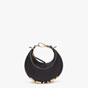 Nano Fendigraphy Black leather charm 7AS089A5DYF1HEJ - thumb-2