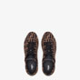 Fendi Sneakers Brown Tech Fabric Low Tops 7E1258 A7MY F0R7R - thumb-2