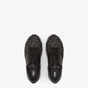 Fendi Sneakers Black Fabric Low Tops 7E1415 AF5C F1BO6 - thumb-2