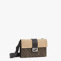 Fendi Baguette Pouch Brown fabric bag 7M0295AFSCF1EGA - thumb-2