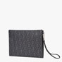 Fendi Flat Pouch Grey fabric bag 7N0110A9XSF0R2A - thumb-2