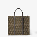 Fendi FF Jacquard Shopper Fabric in Multicolor 7VA390 AG0M F19KW