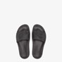 Fendi Slides Black Rubber Slides 7X1377 ABO2 F0QA1 - thumb-2
