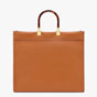 Fendi Sunshine Large Brown leather shopper 8BH372ABVLF0PWZ - thumb-3