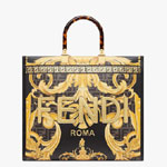 Fendi Sunshine Medium Fendace Printed FF shopper 8BH386AJTYF15HM