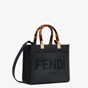 Fendi Sunshine Small Leather Black 8BH394ABVLF0KUR - thumb-2