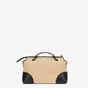 Fendi By The Way Medium Woven Straw Boston Bag 8BL146 AF2X F1E1I - thumb-3