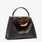 Fendi Peekaboo X-Lite Large Black Leather Bag 8BN304 A5E9 F14R8 - thumb-3