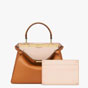 Fendi Peekaboo ISeeU Medium Brown leather bag 8BN321A6V3F1D48 - thumb-3