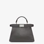 Fendi Peekaboo I Seeu Small Dark Grey Selleria Bag 8BN327 ADYL F1EEL - thumb-3