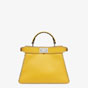 Fendi Peekaboo I See U Small Yellow Full Grain Bag 8BN327 AFQ8 F1B10 - thumb-3