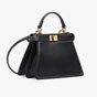 Fendi Peekaboo Iseeu Black padded nappa leather bag 8BN335ABVEF0KUR - thumb-2