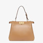 Fendi Peekaboo Soft Medium Leather in Beige 8BN353 AOVH F19P8 - thumb-4