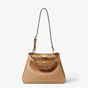 Fendi Peekaboo Soft Small Leather in Beige 8BN365 AOVH F19P8 - thumb-2