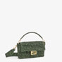 Fendi Baguette Jacquard Fabric Interlace Bag 8BR600 ABMS F0MRU - thumb-2