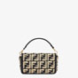 Fendi Baguette Black Raffia FF Bag 8BR600 AD6J F0VQJ - thumb-4
