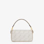Fendi Baguette White canvas FF bag 8BR600AKBRF1HOE - thumb-3