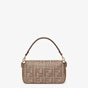 Fendi Baguette Brown houndstooth wool bag 8BR600AKRZF1IRG - thumb-3