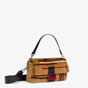 Fendi Baguette Brown inlaid mink bag 8BR600ALMBF0R5M - thumb-2