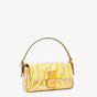 Fendi Baguette 1997 Yellow Glazed Canvas Bag 8BR792 AFL1 F1E8K - thumb-3
