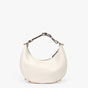 Fendigraphy Small White leather bag 8BR798A5DYF1HEL - thumb-3