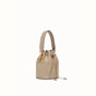 Fendi Beige leather Mini mon tresor bag 8BS010A18BF0E65 - thumb-2
