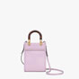 Fendi Mini Sunshine Shopper Leather Purple 8BS051ABVLF1HOV - thumb-3