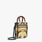 Fendi Mini Sunshine Shopper Fendace Printed FF bag 8BS051AKMTF1HZB - thumb-2