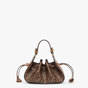 Fendi Pomodorino Brown FF fabric mini bag 8BS059AHWVF1GE3 - thumb-3