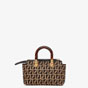 Fendi By The Way Mini Raffia Black 8BS067AQ0XF0VPJ - thumb-3