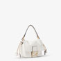 Fendi Mamma Baguette Small Leather in White 8BS105 ABVE F0K7E - thumb-4