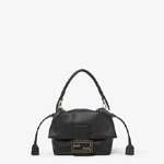 Fendi Mamma Baguette Small Leather in Black 8BS105 ABVE F0KUR