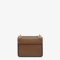 Fendi Kan I F Small Black Leather Mini Bag 8BT286 A651 F13VK - thumb-3