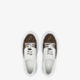 Fendi Force Brown Fabric And Leather Low Tops 8E8109 AF5C F1DV2 - thumb-2