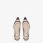 Fendi Colibri Mesh And White Leather Flats 8F6828 AK11 F14YP - thumb-2
