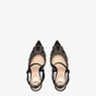 Fendi Colibri Lite Micromesh High Heeled Slingbacks 8J8103 AF5J F1DVH - thumb-2