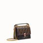 Fendi kan i small Black leather mini-bag 8M0381A4CLF13WB - thumb-2