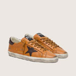 Golden Goose Super-star Ltd In Orange Leather GMF00101 F008574 30250
