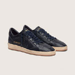 Golden Goose Ball Star In Navy-blue Leather GMF00117 F008888 50501