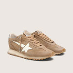 Golden Goose Marathon In Tobacco Suede GMF01071 F008445 55777