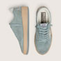 Golden Goose Ball Star In Light Blue Suede GWF00804 F008316 50997 - thumb-2