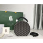 Goyard The Alto Hatbox Trunk Bag in Black ALTOC2PMLTY01CL01P - thumb-2