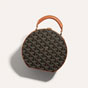Goyard The Alto Hatbox Trunk Bag in Black Tan ALTOC2PMLTY01CL03O - thumb-2