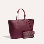 Goyard Anjou PM Bag in Burgundy ANJOUSPMLCG33TY33P