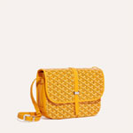 Goyard Belvedere MM Bag in Yellow BELVE3MMLTY08CG08P