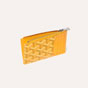 Goyard Bourbon Zipped Card Holder in Yellow BOURBOPMLTY08CL08P - thumb-2